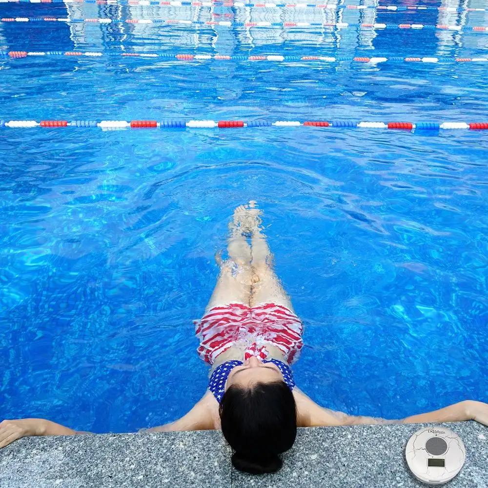 Bluetooth-динамик для душа Водонепроницаемый IPX7 + ЖК-дисплей FM-радио NFC 2600 мА · ч