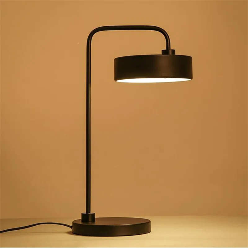 Простой красочный круглый Настольный светильник Настольная лампа прикроватная