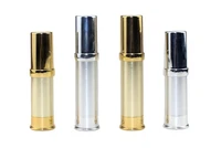 5ml silvergold uv airless bottle vacuum pump lotion emulsion serum sample eye essence hyaluronic toner skin care packing