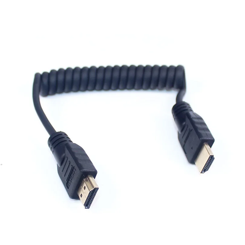Спиральный кабель Lanparte высокоскоростной совместимый с HDMI 2 0 для камер 4K 60P 10 бит