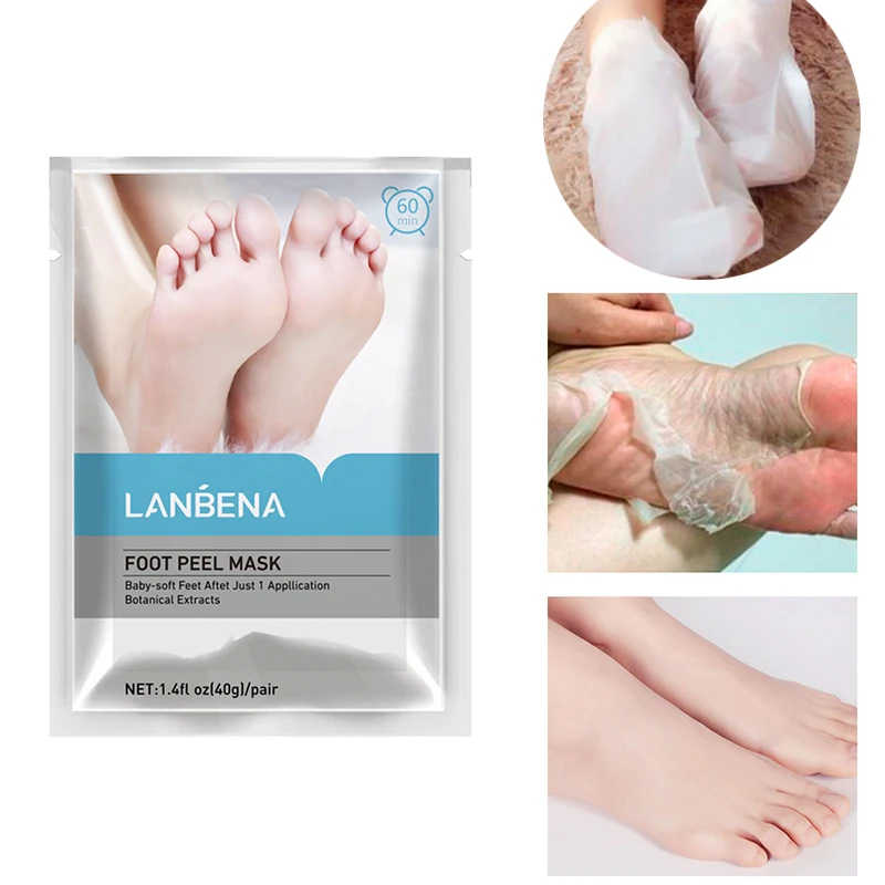 

Moisturizing Foot Mask Sheet Pack Mildly Nourish Soothes Exfoliating Repairing Feet Mask Peeling Dead Skin Foot Care 40g/Pair