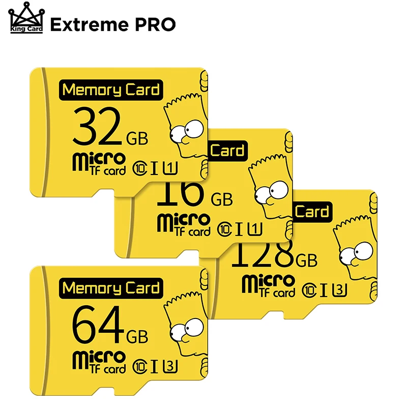 Оригинальный Microsd карты памяти 64 Гб 128 ГБ microSDXC класс 10 Micro SD карта 32 оперативной 16