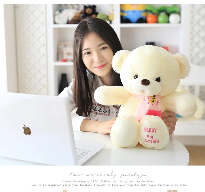 Мягкие плюшевые игрушки для влюбленных гигантские девочек на День святого