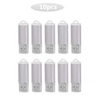 Usb 2,0 флеш-накопитель, флеш-накопитель, металлический u-диск, флеш-карта, 64 ГБ памяти до 128 ГБ, Пользовательский логотип, высокое качество, 10 шт.лот