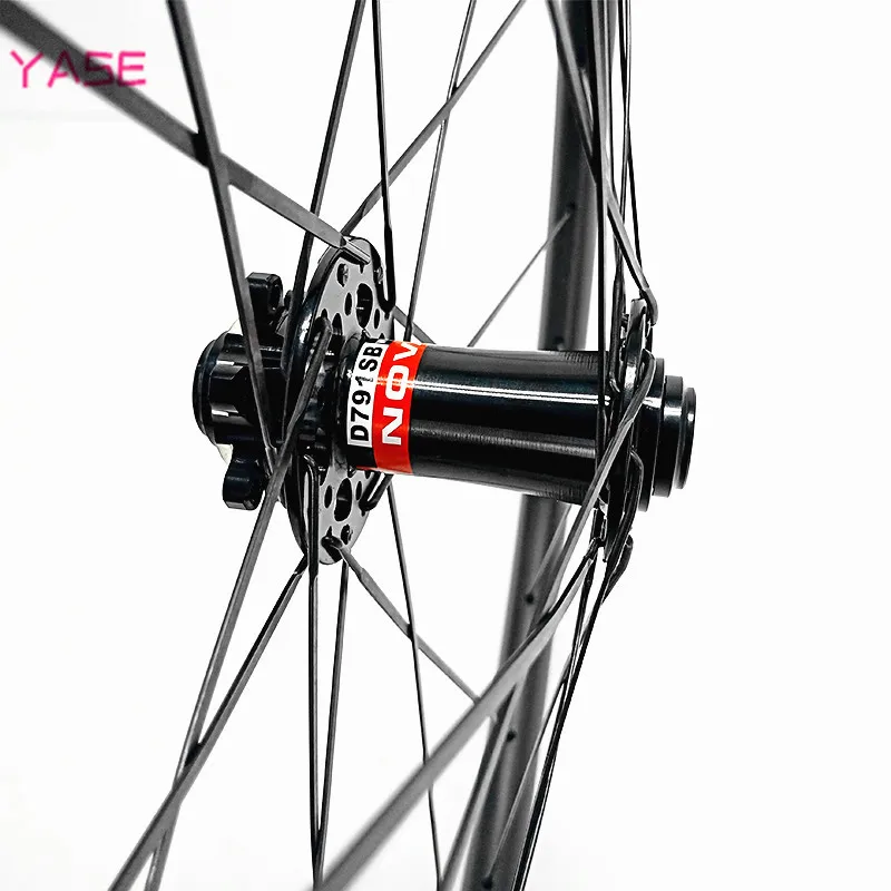 Сверхлегкие Углеродные колеса 28x22 мм бескамерные дисковые mtb wheelset 29er NOVATEC D791SB D792SB