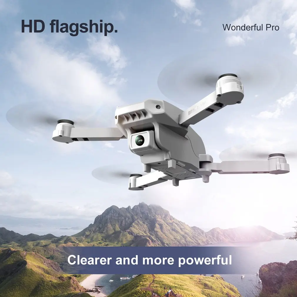 складной квадрокоптер kk5 wi fi fpv 4k 1080p