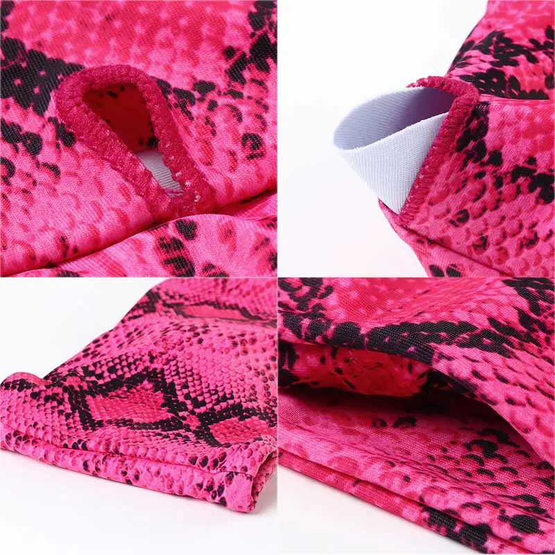 

Sexy Animal Printed Bathing Suit Female Push Up Bikini High Waisted Swimsuit Bandage Bikinis Bandeau Swimwear Women 2021 Biquini