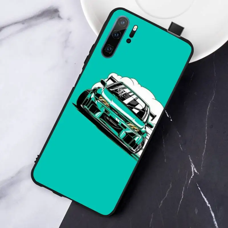 

racing car JDM cartoon newly Phone Case For Huawei honor Mate P 10 20 30 40 i 9 8 pro x Lite smart 2019 nova 5t
