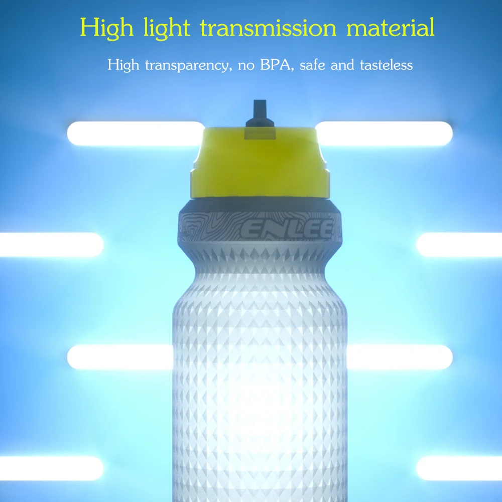 ENLEE 650 мл велосипедная бутылка для воды герметичная Спортивная портативная