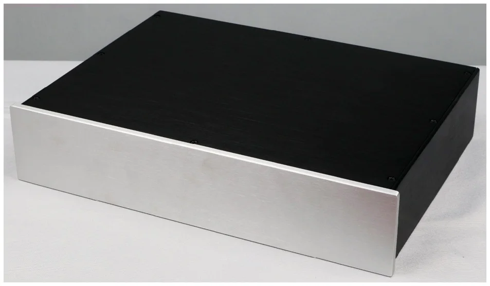 

Корпус усилителя W431 H82 D308 из анодированного алюминия для блока питания