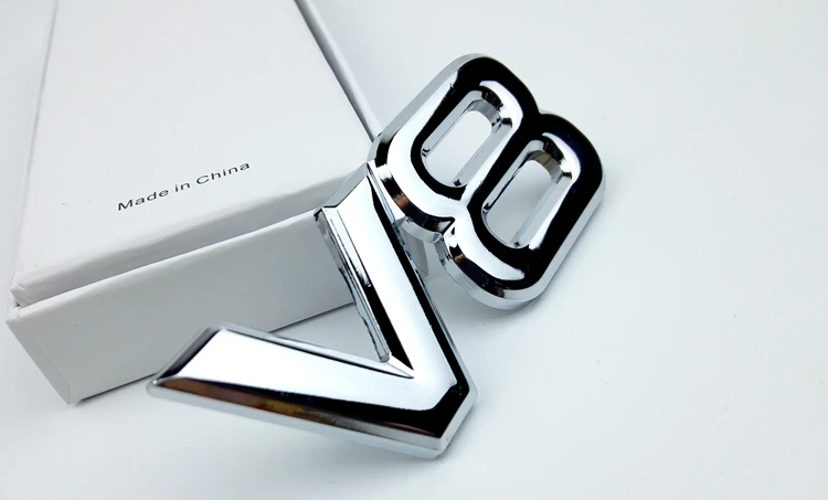 5X контрольный инструмент автомобильных металлических сплавов 3D V8 логотип