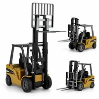 150 alloy forklift model simulation engineering car play house toy car die casting forklift truck childrens toy gift