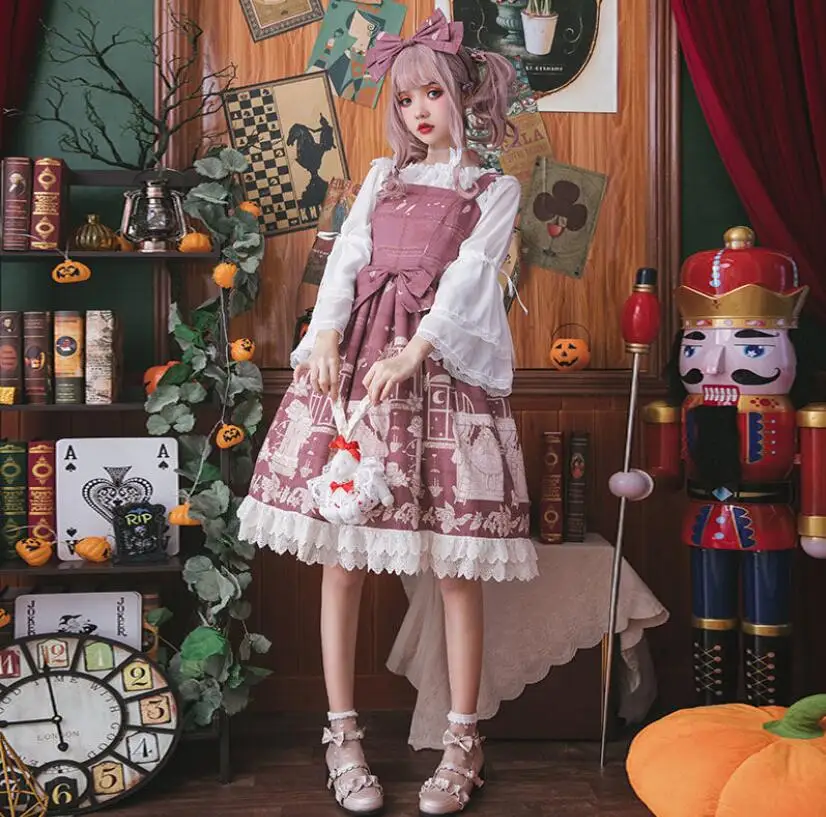 Милая японская шифоновая рубашка NONSAR с воротником-лодочкой JK Женская