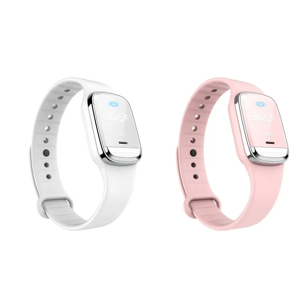 M20 Ultrasonic Mosquito Repellent Bracelet Kids Watch + Clock Temperature Measurement | Дом и сад