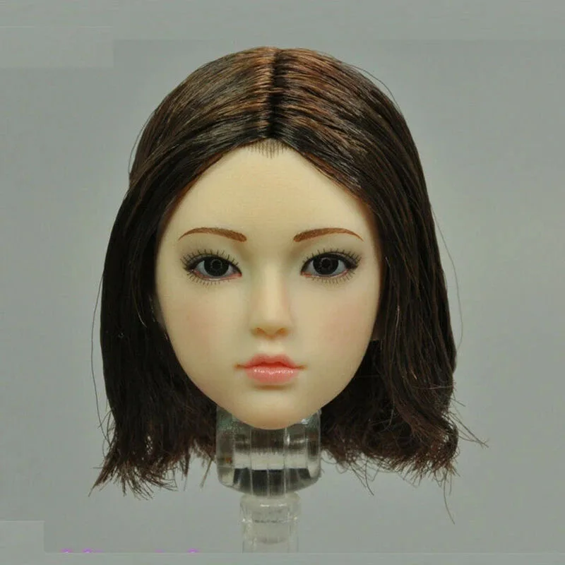 

TBLeague 1/6 Scale Female Soldier Head Sculpture Model Fit 12" PLSB2021-S44 White-Skin Action Figure Body In Stock