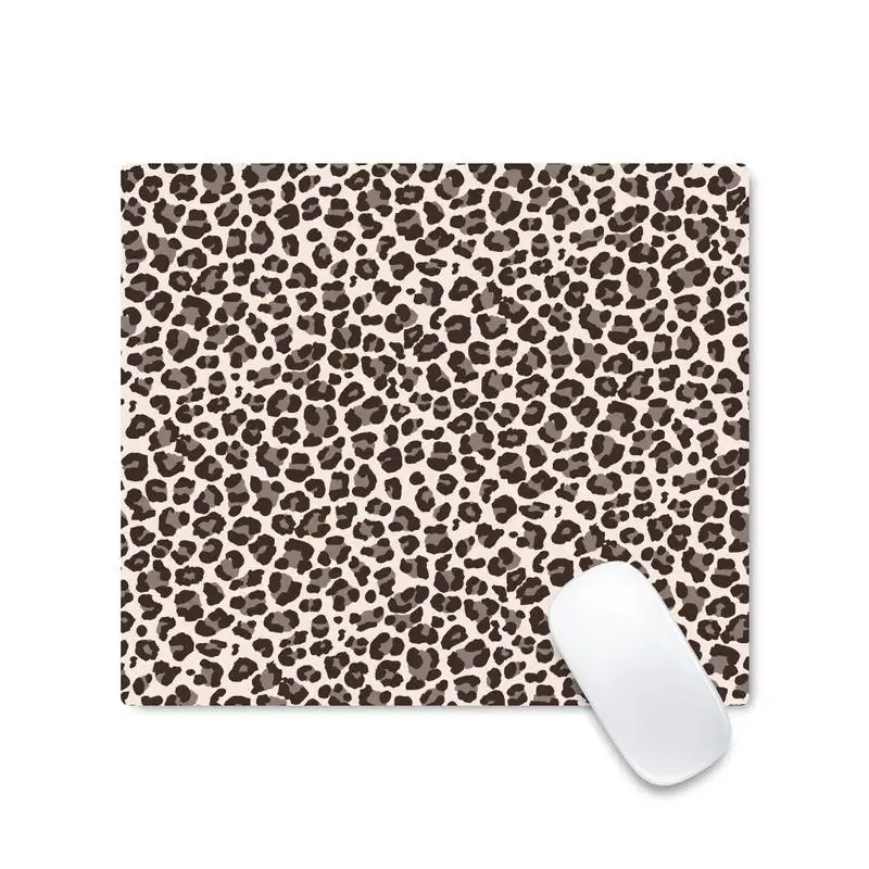 

Leopard fashion luxury DIY Design Pattern Game mousepad Non-slip Cushion Square Thickness 2mm