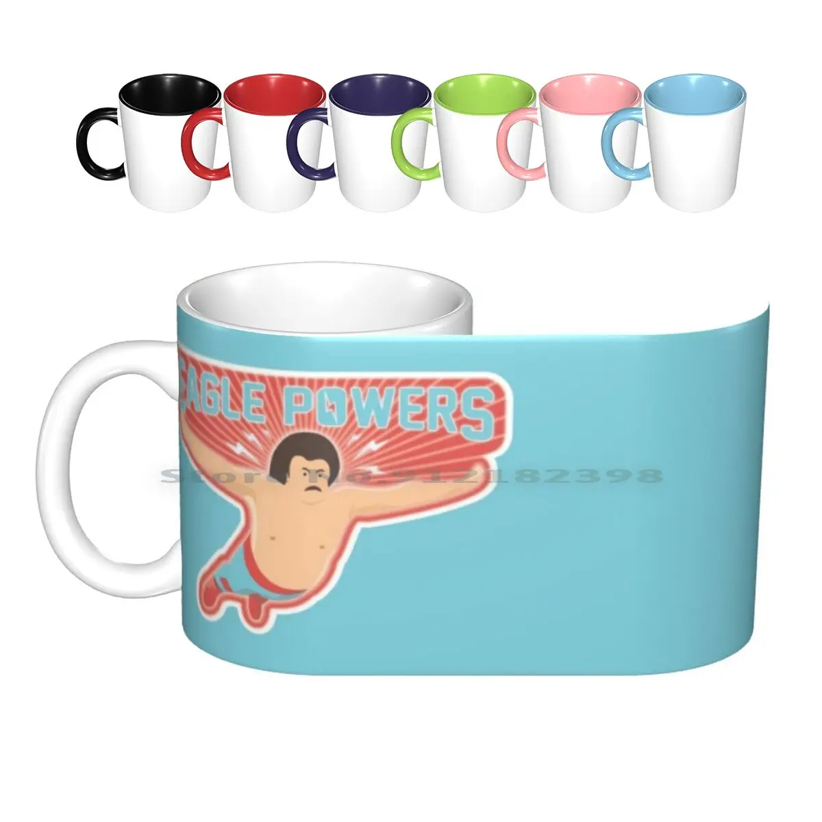 

Керамические кружки Nacho Pure Eagle Power s, кофейные чашки, кружка для молока и чая, Nacho Pure, Nacho Eagle Power s Eagle Power, вытащите кукурузу из