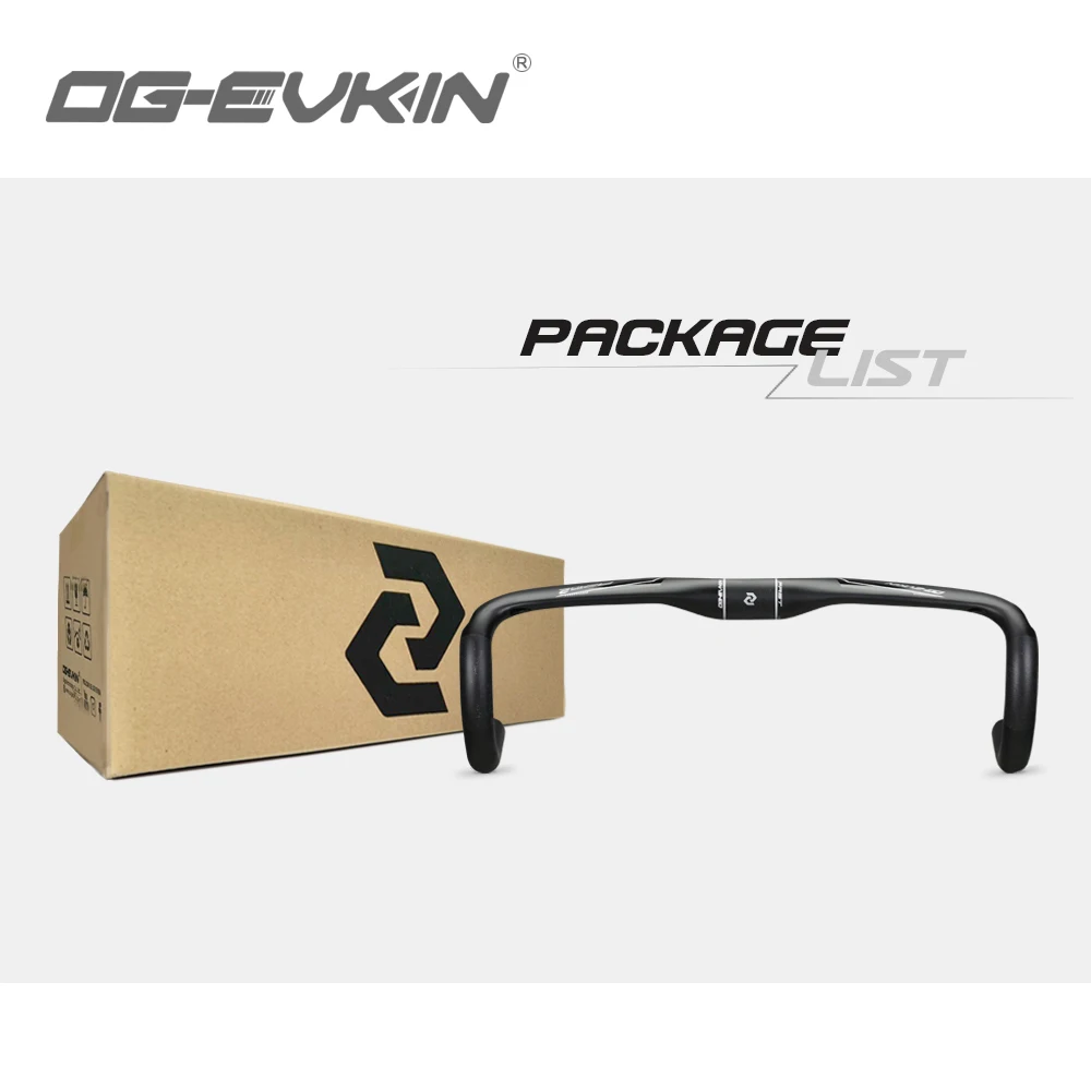 OG EVKIN HB 003 AERO руль из углеродного волокна 31 8 мм 420/440/460 для шоссейного велосипеда с