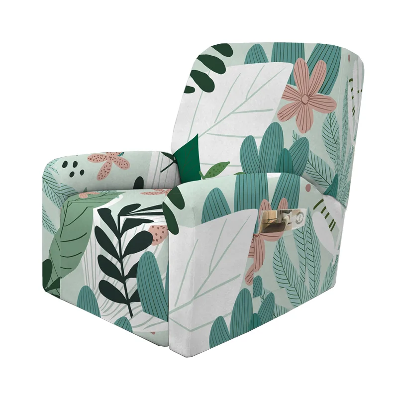 Чехол для кресла в летнем стиле эластичное кресло с откидывающейся спинкой из