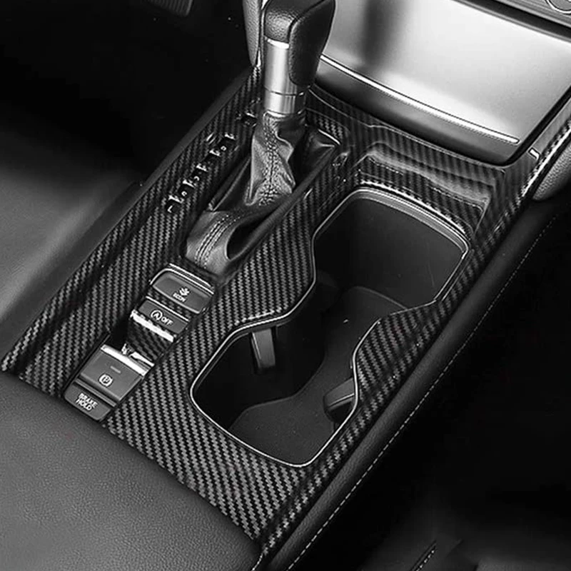 4 шт. ABS углеродного волокна Автомобильный держатель для стакана с водой в салон