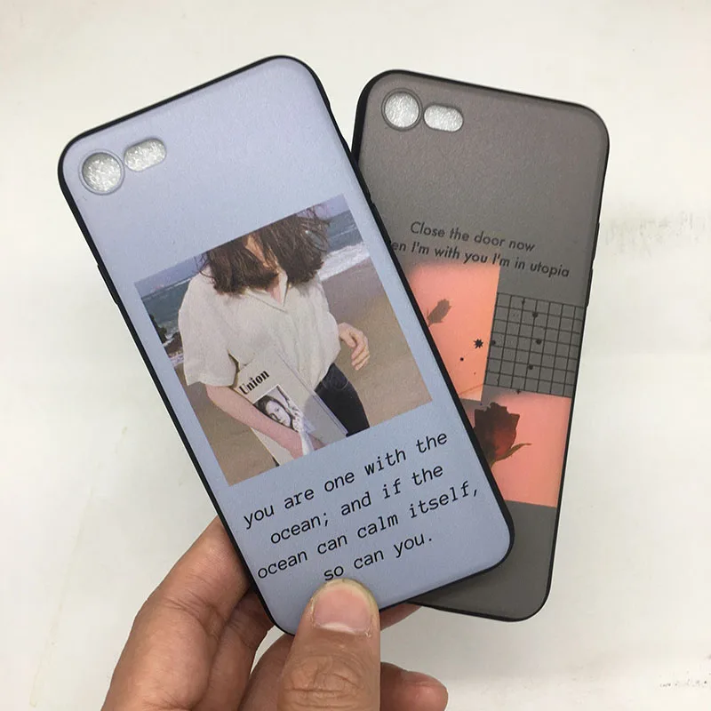 Bioumei garden отпускной винтажный Красный эстетический Мягкий ТПУ чехол для iPhone 11 Pro Max