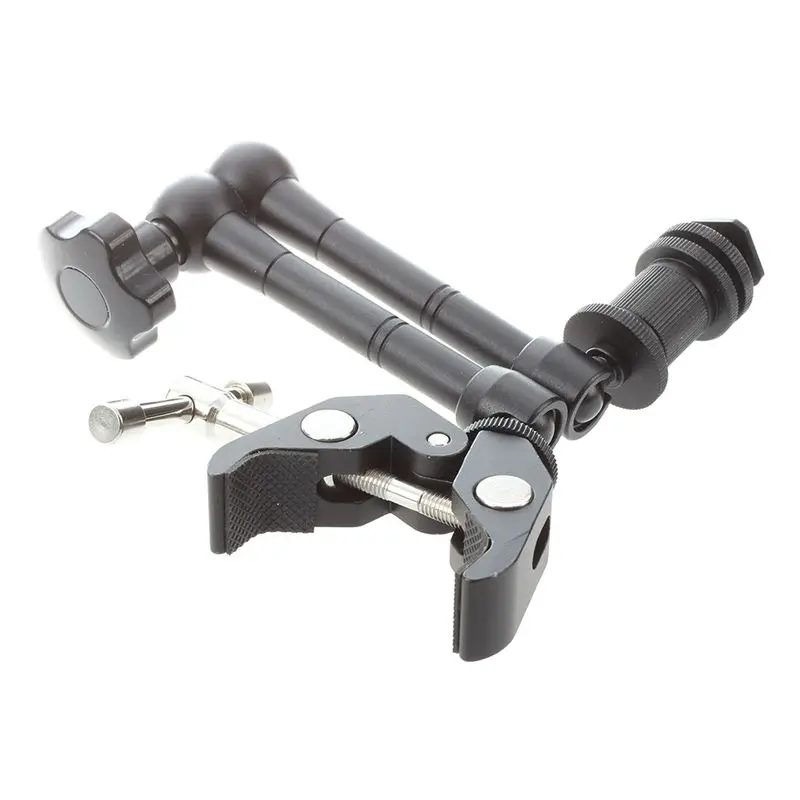 11&quot Inch Friction Articulating ic Arm + Super Clamp Crab Plier Clip for DSLR | Электроника