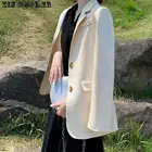 Весенне-осенний Модный Новый женский костюм, корейский Универсальный повседневный костюм в британском стиле, черно-белый