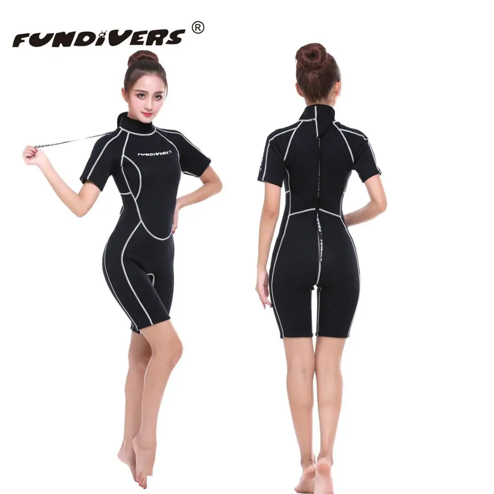 3 мм Для женщин гидрокостюм стрейч водолазный костюм для подводного плавания