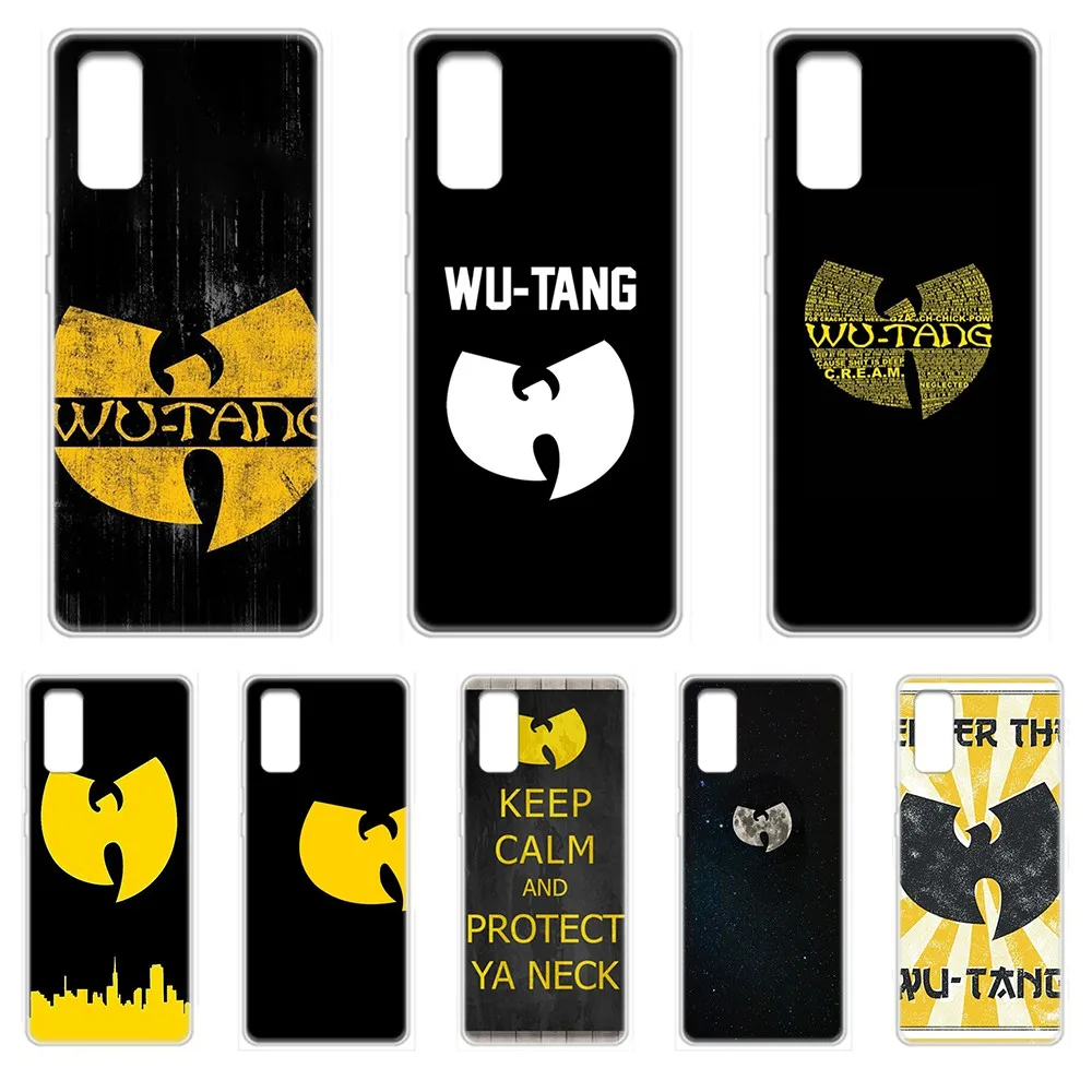 Прозрачный чехол Wu-Tang Clan для SamSung Galaxy S 7 8 9 10 11 20 a 20e 50 51 70 71 Plus Edge Ultra | Мобильные