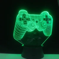 p4p game pad led night light for kids child bedroom decor shop ideal colors changing desk table gift dropshipping 11 11 deal