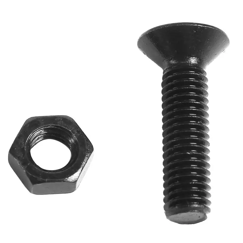 460Pcs M3 M4 M5 Alloy Steel Countersunk Flat Head Hex Socket Cap Screws Nuts Set Assortment Kit Precise Metric Bolts | Обустройство