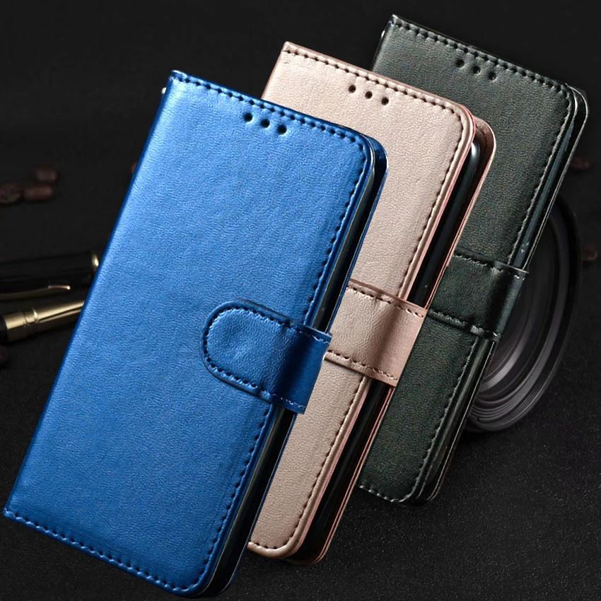 Чехол-книжка для Huawei P8 P9 P10 P20 P30 P40 Pro Lite Mini Honor 7C 7A 8X 8A 8C 8 9 10 20 из искусственной кожи |