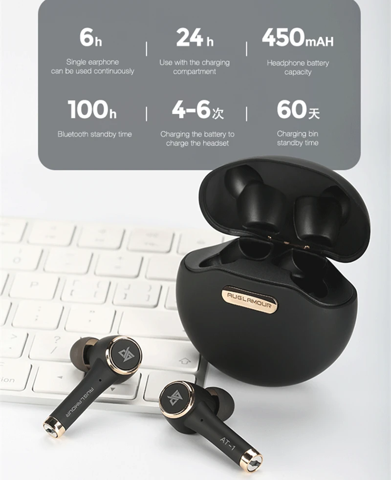 Гарнитура TWS беспроводная водонепроницаемая с Bluetooth 5 0 для Huawei Xiaomi iPhone|Наушники и