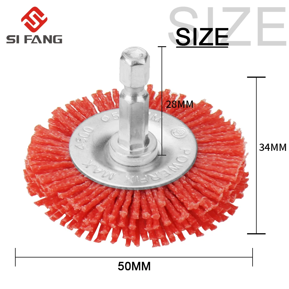 

Набор абразивных проволочных щеток SI FANG 8 шт.