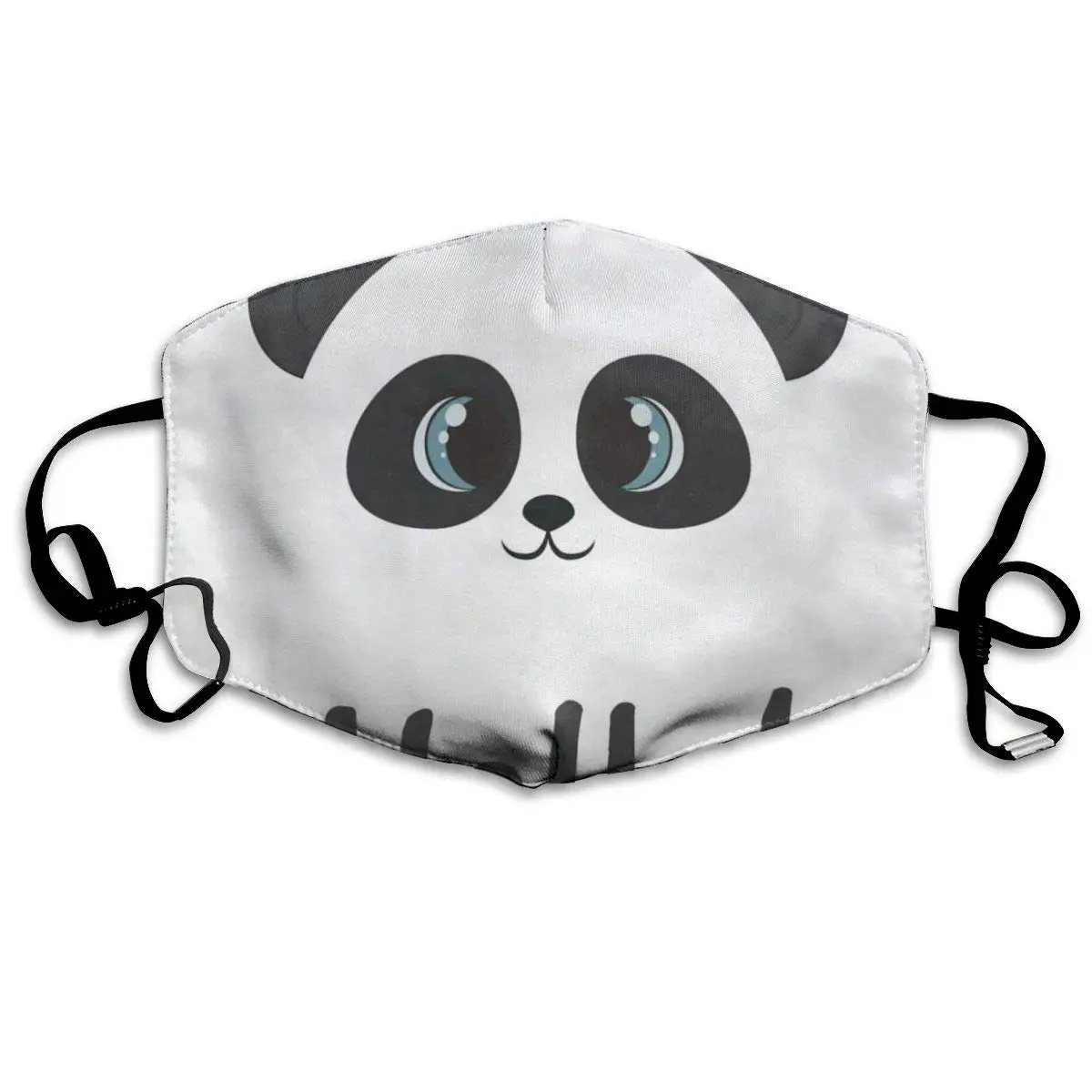 Пыленепроницаемая моющаяся многоразовая маска для рта Hello Panda Защитная теплая