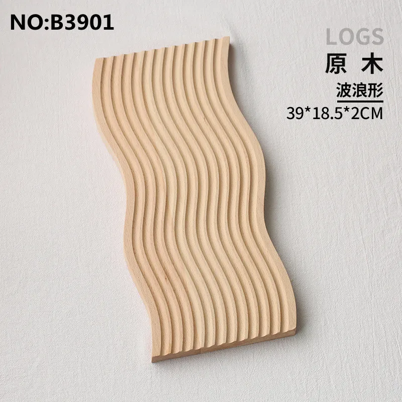 Декор фона украшения фотография Реквизит Ins Геометрическая цельная деревянная |