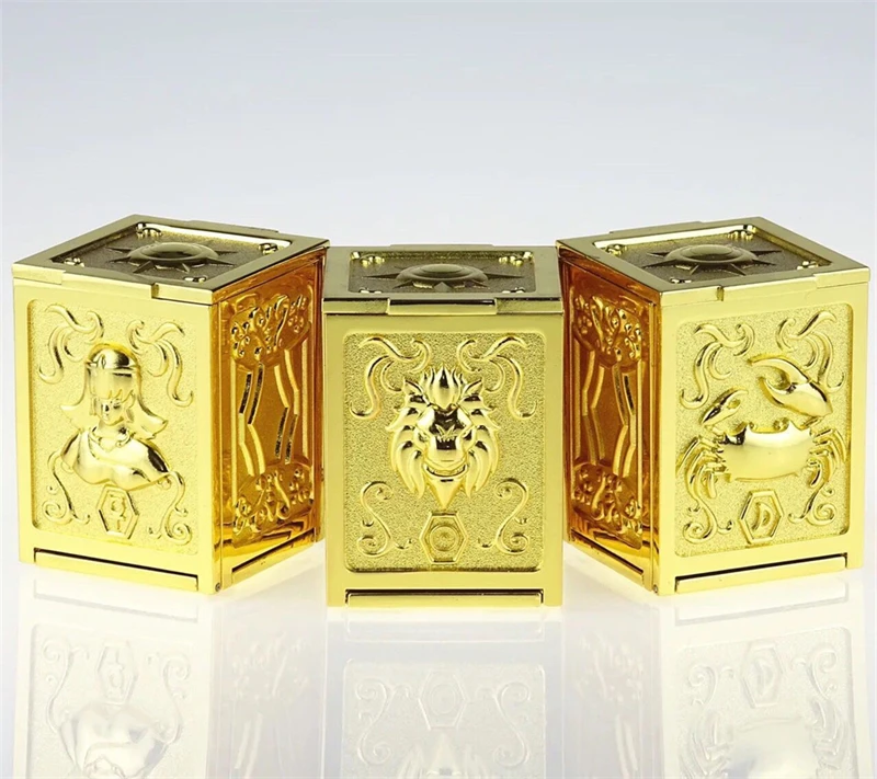 

In-Stock J Model Saint Seiya Myth Cloth EX Metal Pandora Box Vol.2 Cancer Leo Virgo Set 12 Gold Zodiac Knights JModel