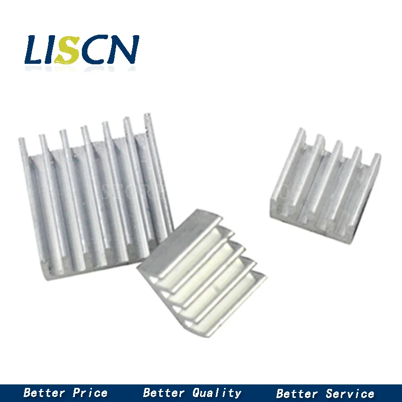 10 компл./лот клей Raspberry Pi 3 Радиатор Охладитель чистый алюминиевый радиатор Набор