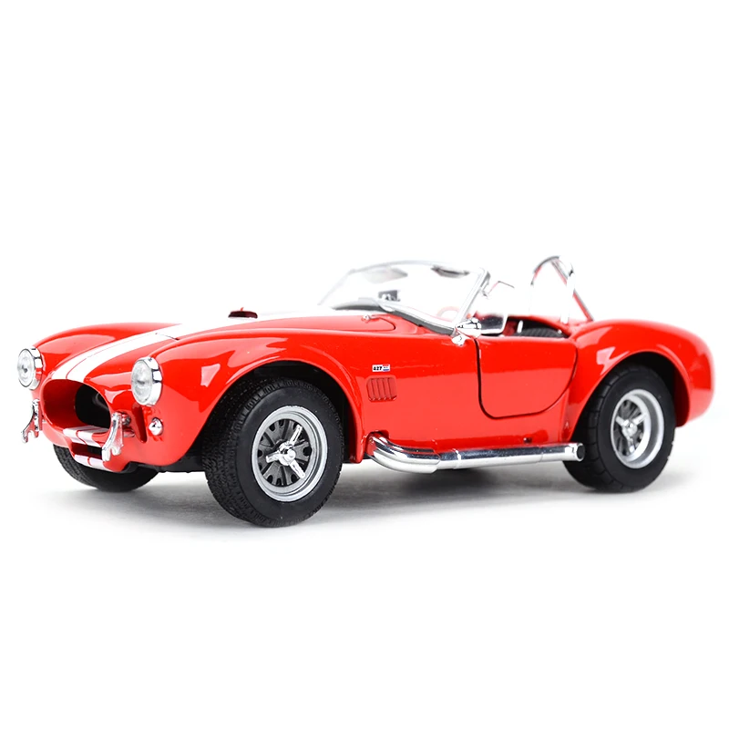 Классический автомобиль Welly 1:24 1965 Shelby Cobra 427 литые автомобили Коллекционная