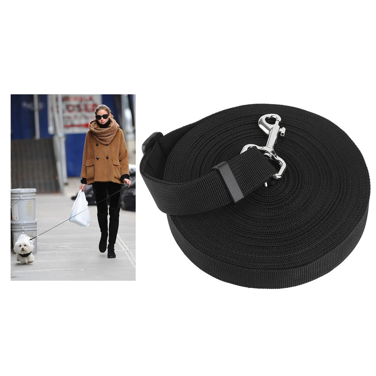 

1pc Training Leash Durable Obedience Practical Training Leash Leader Tracking Ropes for Dog Household Pet Training Accessories