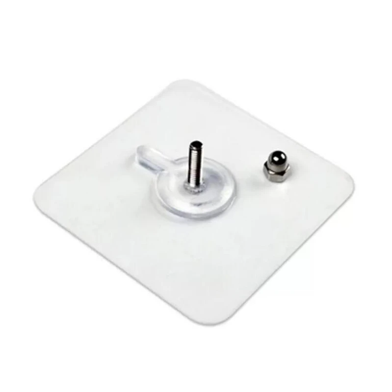 

2pcs Punch Free Screw Stickers Wall Picture Hook Invisible Traceless Hardwall Drywall Picture Hanging Non Marking Nail GH1046