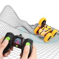 6 inch rc car 2 4g 4ch double sided bounce drift stunt rock roll car 360 degree flip remote control cars toys for kids