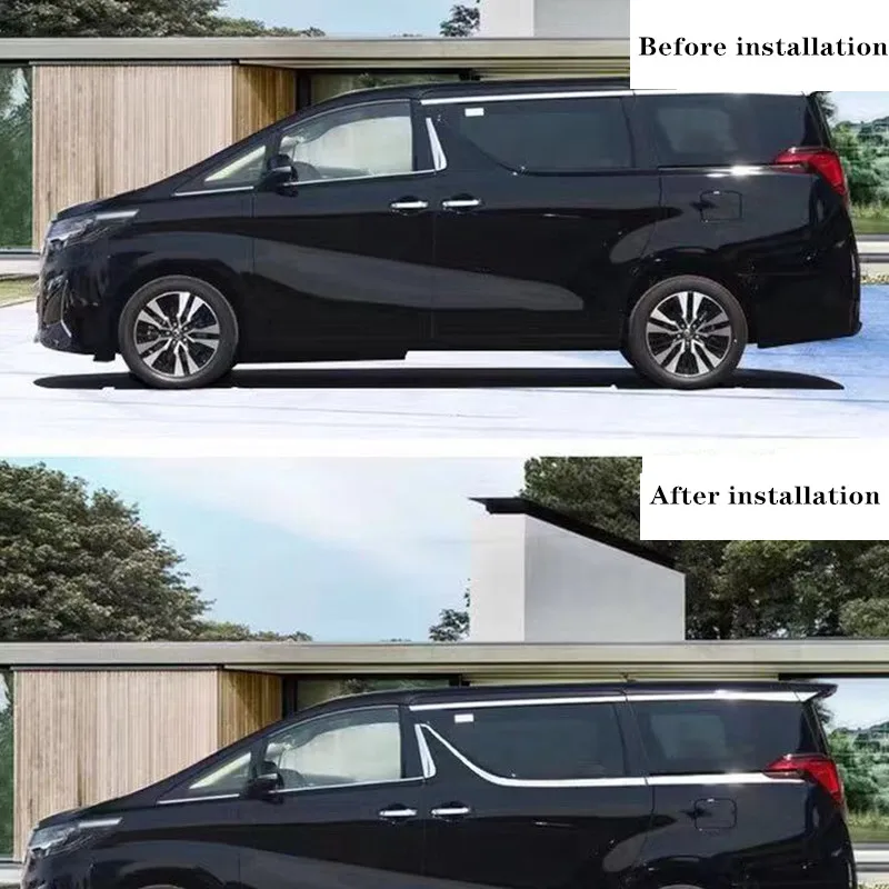 Подходит для Toyota Alphard Vellfire серии 30 15 19 лет Декоративная полоса из нержавеющей