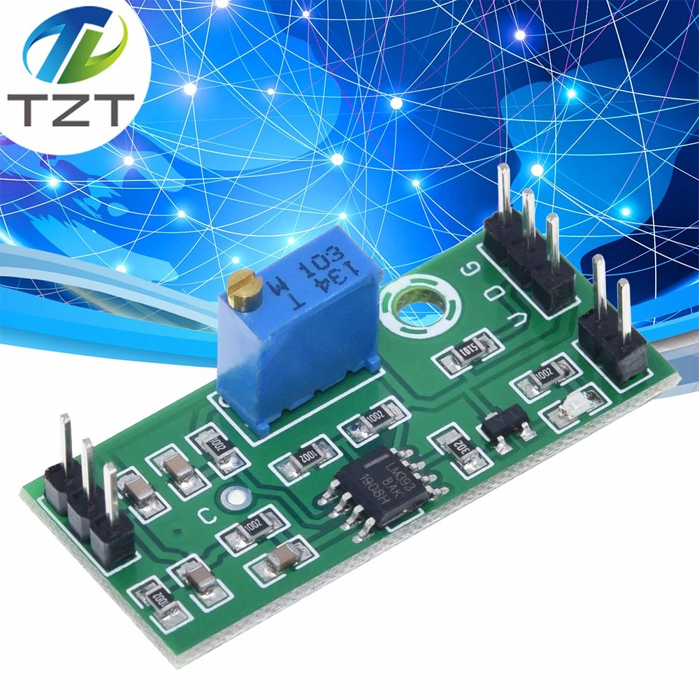 Модуль компаратора напряжения LM393 сигнальная форма Регулируемый высокого и