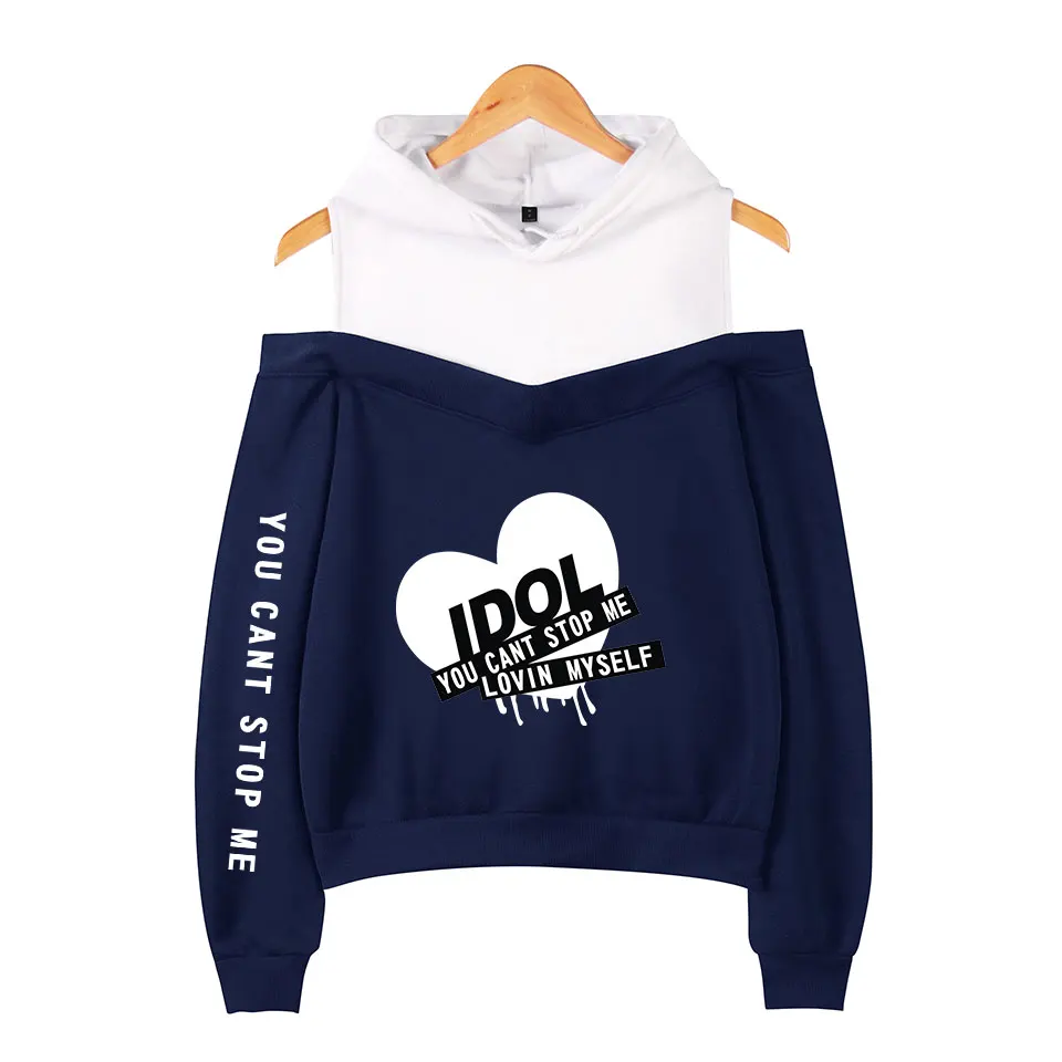 Aikooki Kpop Bangtan женские толстовки IDOL You Can't Stop Me Love girl с капюшоном Fans любимые