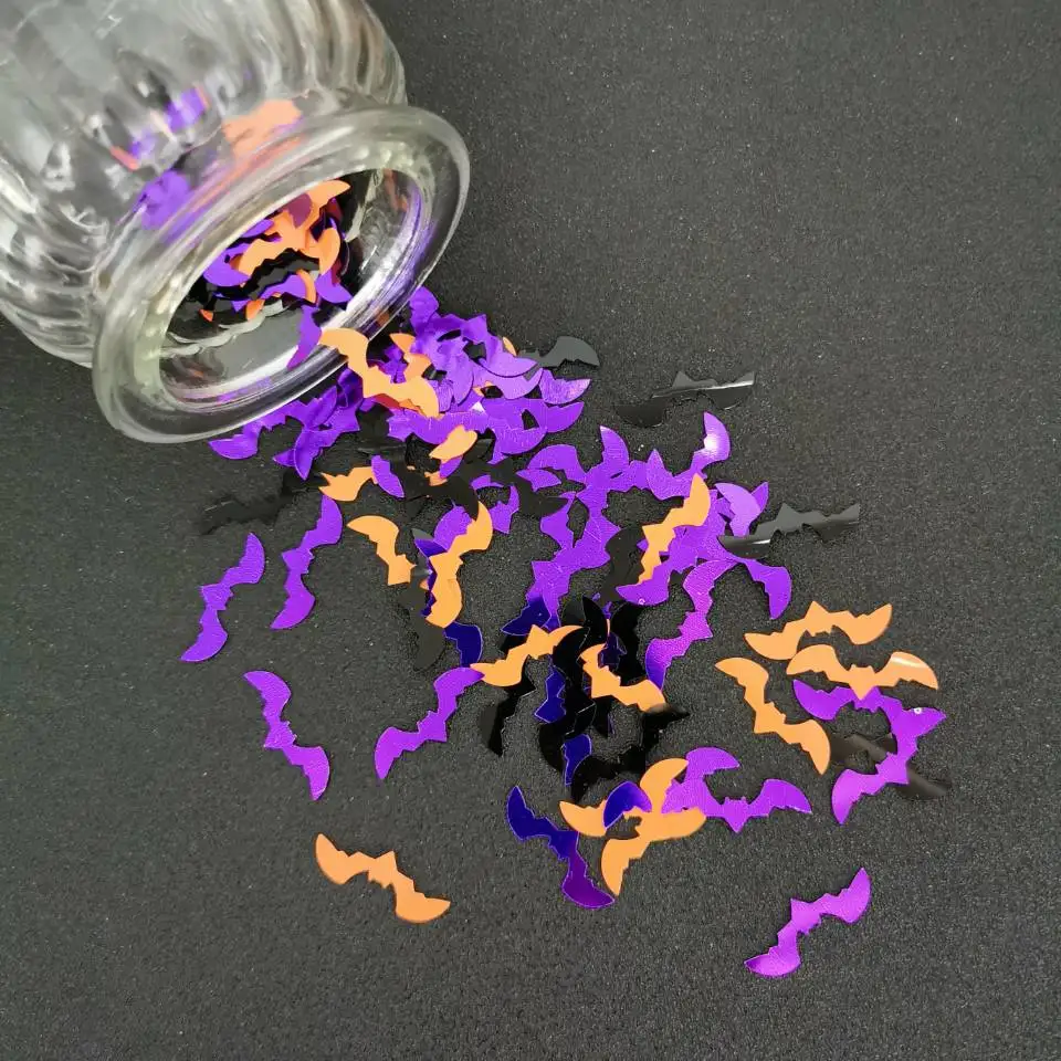 15 г Конфетти Для Хэллоуина счастливый Хэллоуин Тыква Человек паук и Бэтмен кошка