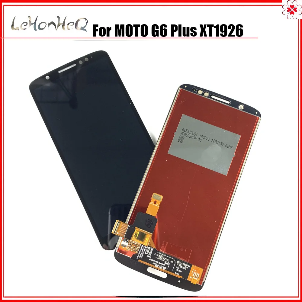 Для Motorola MOTO G6 Plus LCD XT1926 5 дисплей сенсорный экран дигитайзер сборка для 8 LCD|Экраны