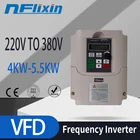 Повышающий преобразователь частоты однофазный 220V постоянного тока до трехфазный 380V переменная частота инвертора 4KW для мотора