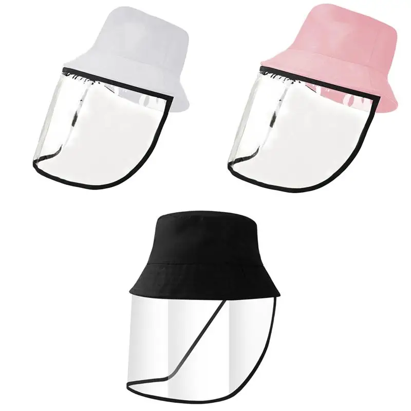 Прозрачная пластиковая защитная крышка для лица 1 шт. защита от слюны прозрачная