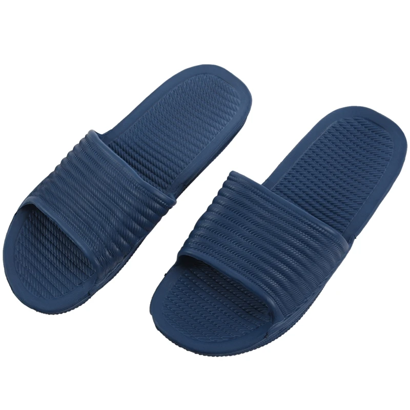 FGGS мягкие мужские Тапочки для ванной Сандалии Обувь Вьетнамки Размер 42 Темно